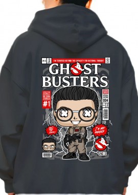Pop Culture - Hoodie Dr Egon Spengler Ghostbusters Pop Culture Black