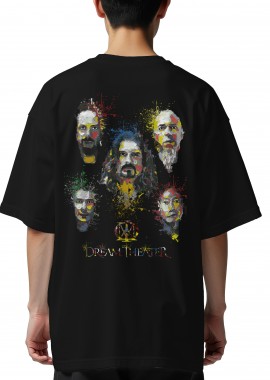 Oversized T-Shirt Dream Theater Art1 Rock Avenue Black