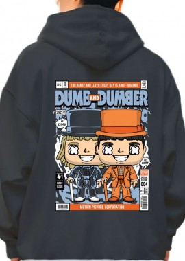 Hoodie Dumb And Dumber Pop Culture Black
