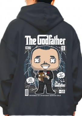 Pop Culture - Hoodie Godfather Vito Corleone Pop Culture Black