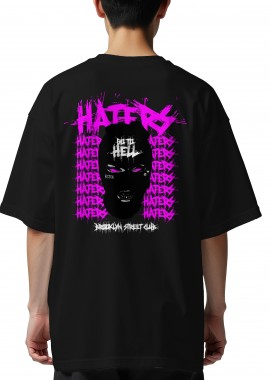 Oversized T-Shirt Hell 's Pop Culture Black