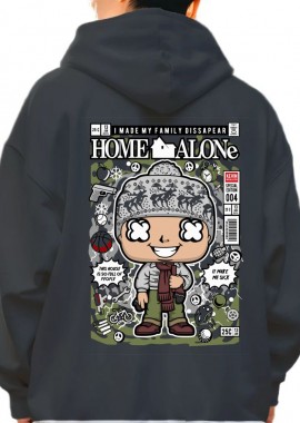 Hoodie Kevin Home Alone Pop Culture Black