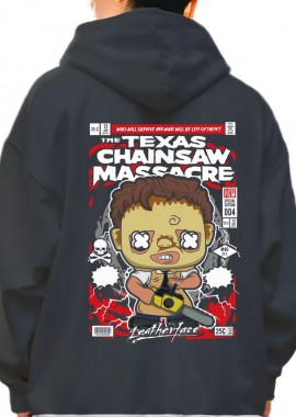 Hoodie Leatherface Pop Culture Black