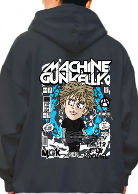 Pop Culture - Hoodie Machine Gun Kelly Pop Culture Black