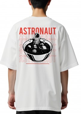 Pop Culture - Oversized T-Shirt Relax Pop Culture White