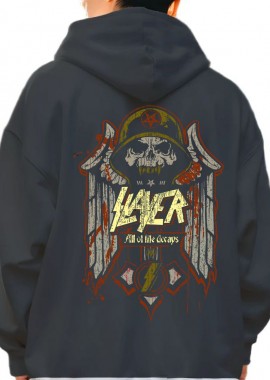Rock Avenue - Hoodie Slayer Rock Avenue Black