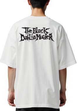 Oversized T-Shirt The Black Dahlia Murder Rock Avenue White
