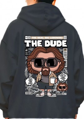 Hoodie The Dude Pop Culture Black