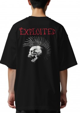 Oversized T-Shirt The Exploited 2 Rock Avenue Black