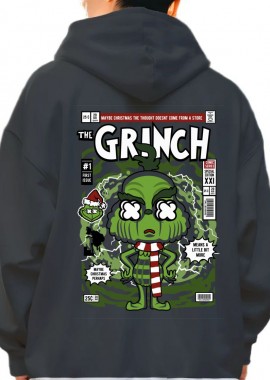Hoodie The Grinch Pop Culture Black