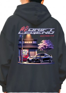 Pop Culture - Hoodie Drift Legend Pop Culture Black
