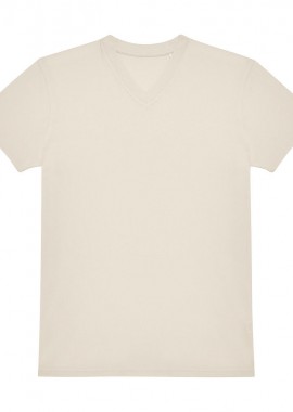 B & C - T-Shirt με V Λαιμόκοψη E150 B & C Off White