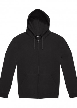 B & C - Unisex Hoodie Φούτερ με Φερμουάρ ID.334 B & C Black