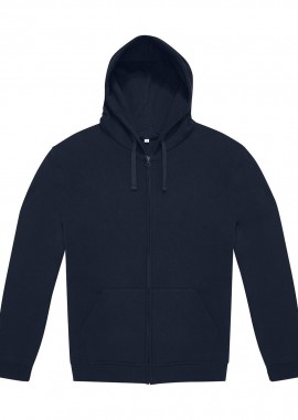 B & C - Unisex Hoodie Φούτερ με Φερμουάρ ID.334 B & C Navy