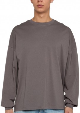 DEF - Μπλούζα Μακρυμάνικη DFLS028-21364 DEF BERRY Berry steelgray