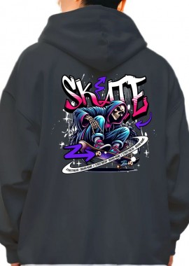 Hoodie Skate Pop Culture Black