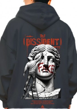 Pop Culture - Hoodie The Dissident Pop Culture Black