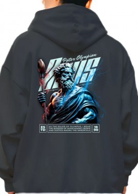Pop Culture - Hoodie Zeus Pop Culture Black