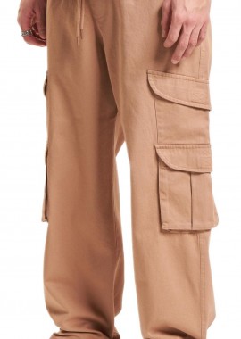 DEF - Παντελόνι Cargo DFCP070-00075 DEF Pure Black Brown