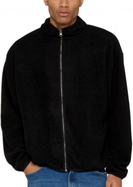 Μπουφάν Teddy DFJA076-20259 DEF jetblack
