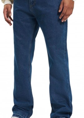 Παντελόνι Denim Straight Loose Fit DFJS194-03638 DEF Midblue Washed