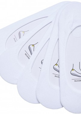 Κάλτσες Αόρατες Invisible Socks 5-Pack TB1644-00220 Urban Classics White