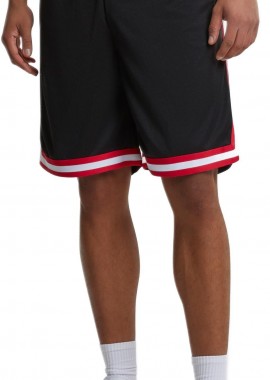 Βερμούδα Σορτς TB243-00057 Urban Classics Stripes Mesh Black/White Blkredwht