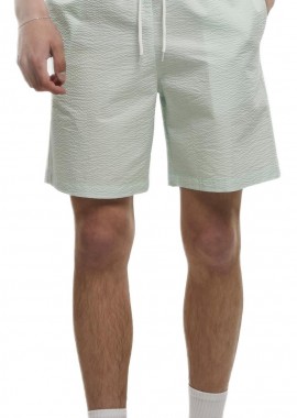 Urban Classics - Βερμούδα Seersucker TB6617 Urban Classics frostmint