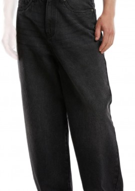 Παντελόνι Jeans Tapered Heavy Ounce Baggy TB6746-00709 Urban Classics black washed