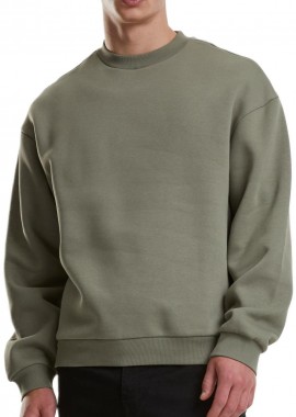 Urban Classics - Fluffy Crewneck Urban Classics TB6751-18328 paleolive