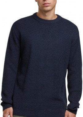 Πουλόβερ Rib Basic TB6763 Urban Classics Black Navy