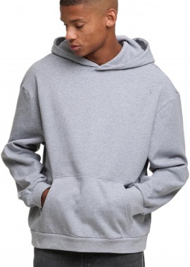 Φούτερ με Κουκούλα TB7558 Urban Classics Oversized Light Brushed Fleece melange