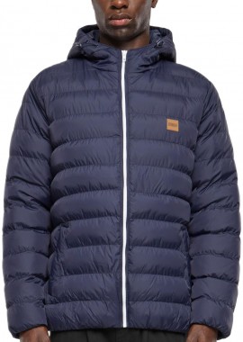 Urban Classics - Μπουφάν TB863-00496 Urban Classics Basic Bubble Jacket Nvy/Wht/Nvy