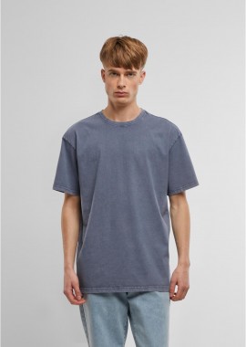 BYB - Oversized T-shirt Acid Washed Heavy BY189 Build Your Brand Vintage Blue