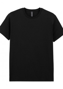Βαμβακερό T-Shirt 3000 Gildan Light Cotton Black