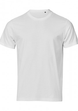 T-Shirt Unlabeled Premium Light Organic Cotton 1140 Tee Jays White
