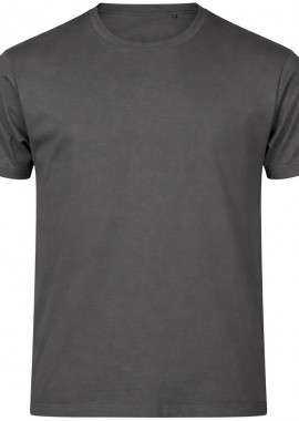 T-Shirt Unlabeled Premium Light Organic Cotton 1140 Tee Jays Dark Grey