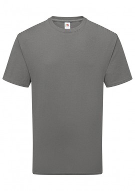 Fruit of the Loom - Ανδρικό T-Shirt 061362 Fruit of the Loom Pure Cotton Light Graphite