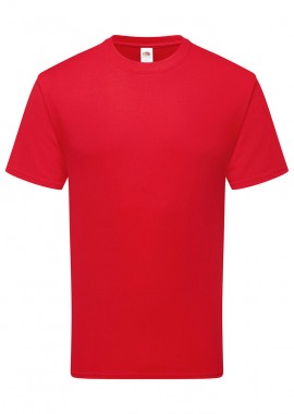 Fruit of the Loom - Ανδρικό T-Shirt 061362 Fruit of the Loom Pure Cotton Red