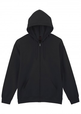 Gildan - Ζακέτα Φούτερ με Κουκούλα SF600 Gildan Softstyle Midweight Full Zip Hoodie Black