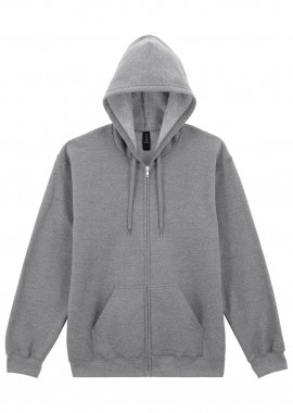 Gildan - Ζακέτα Φούτερ με Κουκούλα SF600 Gildan Softstyle Midweight Full Zip Hoodie Sport Grey