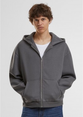 Ζακέτα Φούτερ με Κουκούλα BY285 Build Your Brand Fluffy Zip Hoody Magnet