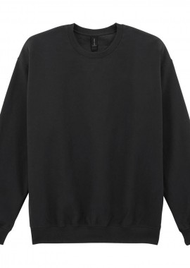 Φούτερ Crewneck SF000 Gildan Softstyle Midweight Fleece Black