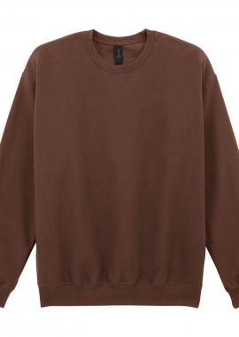 Gildan - Φούτερ Crewneck SF000 Gildan Softstyle Midweight Fleece Cocoa