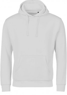Tee Jays - Φούτερ με Κουκούλα Unlabeled 5152 Tee Jays White