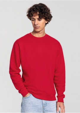 Fruit of the Loom - Φούτερ Crewneck Iconic Premium Set-In 62-002-0 Fruit of the Loom Red