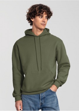 Φούτερ με Κουκούλα Iconic Premium 0622840 Fruit of the Loom Classic Olive