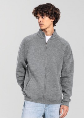 Fruit of the Loom - Ανδρική Ζακέτα Φούτερ Iconic Premium Sweat Jacket 0622900 Fruit of the Loom Athletic Heather