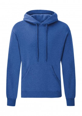Fruit of the Loom - Ανδρικό Φούτερ με Κουκούλα 62-208-0 Fruit of the Loom Classic Hooded Sweat Heather Royal