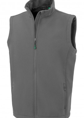 Ανδρικό Αμάνικο Μπουφάν Softshell R902M Result Recycled Workguard Grey